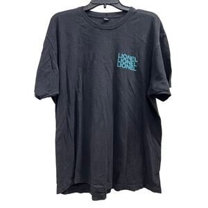 Lionel Richie Black neon tee SZ XL